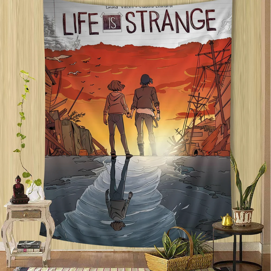 Life is Strange 2 Printed Wall Tapestry – Large Hanging Tarot Hippie Rug for Dorm & Home Decor
