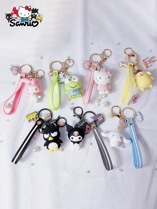 Sanrio Hello Kitty &amp; Friends Keychain Set