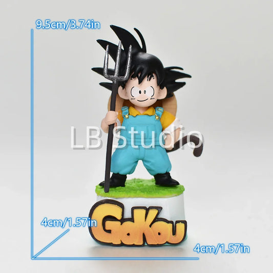 9cm Dragon Ball Z Goku Figure – Mini Collectible Toy Gift