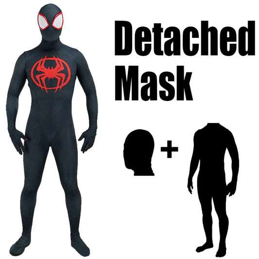 Across the Spider-Verse Miles Morales Cosplay Costume