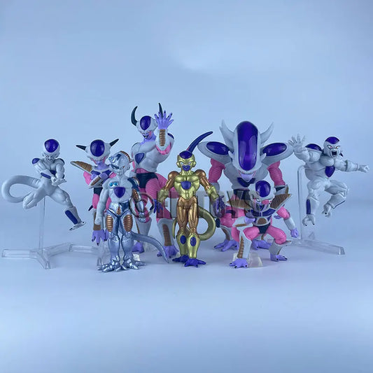 8pcs Dragon Ball Z Frieza Third Form Figures