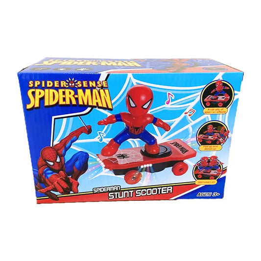 Spider-Man Automatic Flip Rotation Skateboard