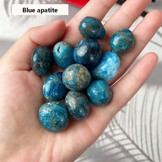 Natural Tumbled Crystal Stone Cubes – Polished Quartz & Amethyst for Healing, Decor & DIY
