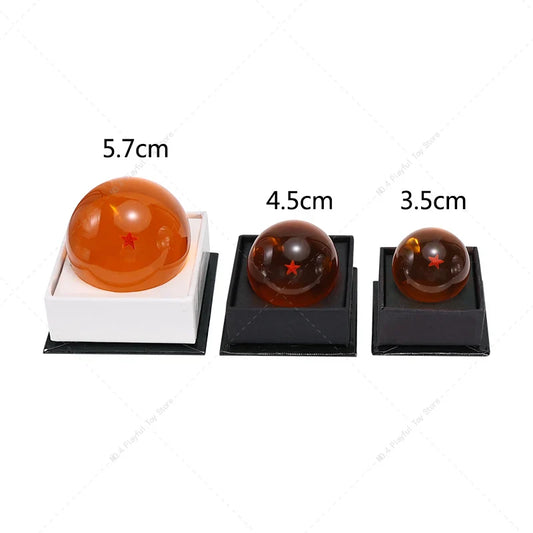 3.5/4.3/5.7CM Anime Dragon Ball – 1 to 7 Star Resin Crystal Balls