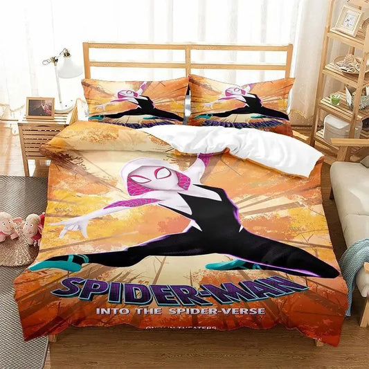 Spider-Man Printed Duvet Set