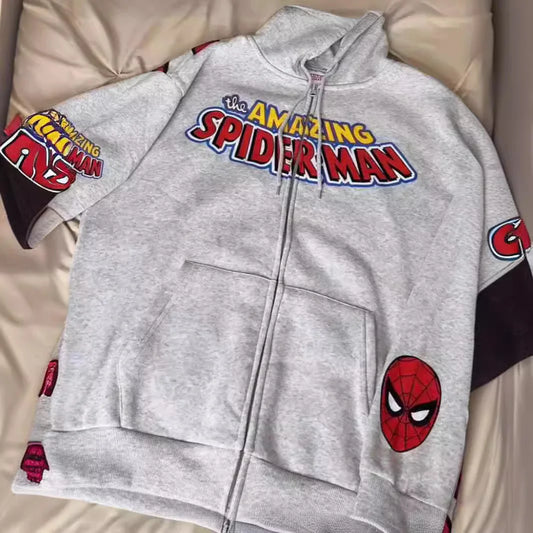 Spider-Man Print Hoodie