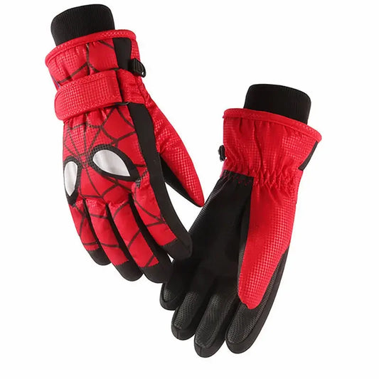 Spider-Man Cartoon Children's Warm Thickened Gloves