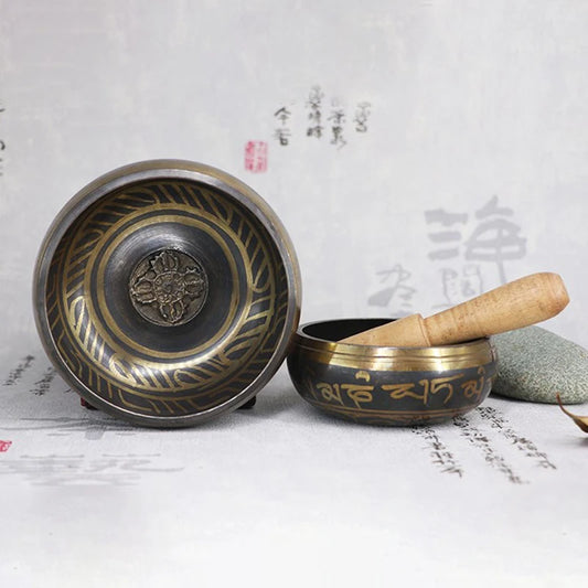 Nepal Tibetan Singing Bowl – Himalayan Buddhist Meditation & Yoga Chime