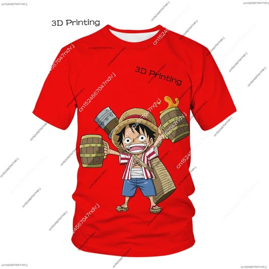 2025 One Piece Luffy Quick-Dry T-Shirt