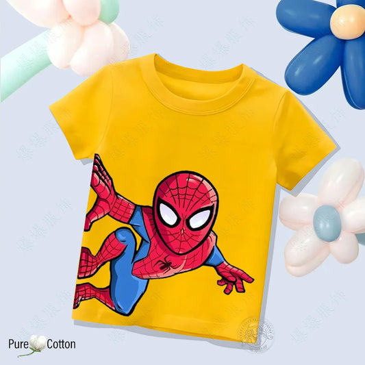Children’s Pure Cotton Spider-Man T-Shirt