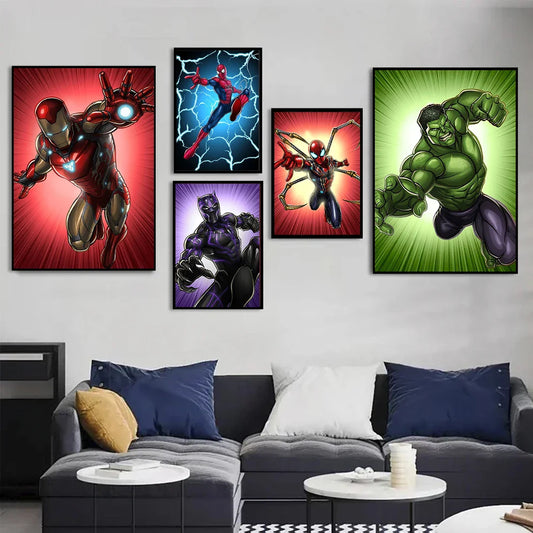 MINISO Marvel Avengers Glow Poster