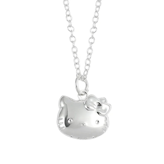 Y2K Hello Kitty Sanrio Pearl Chain Necklace
