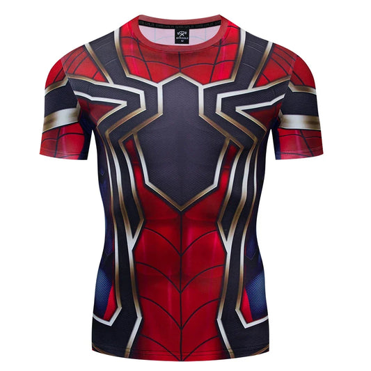 Harajuku Spider Series Men's T-Shirt