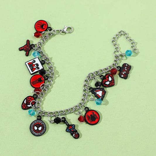 Spider-Man Anime Pendant Bracelet