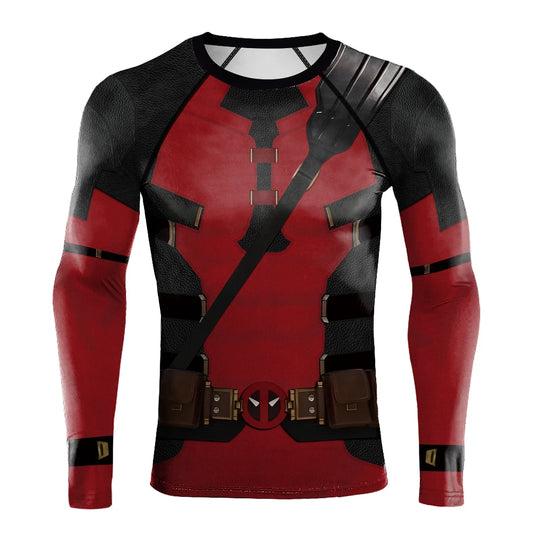 Superhero Comics Spider-Man Compression T-Shirt