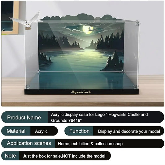 Acrylic Display Case for Hogwarts Castle and Grounds