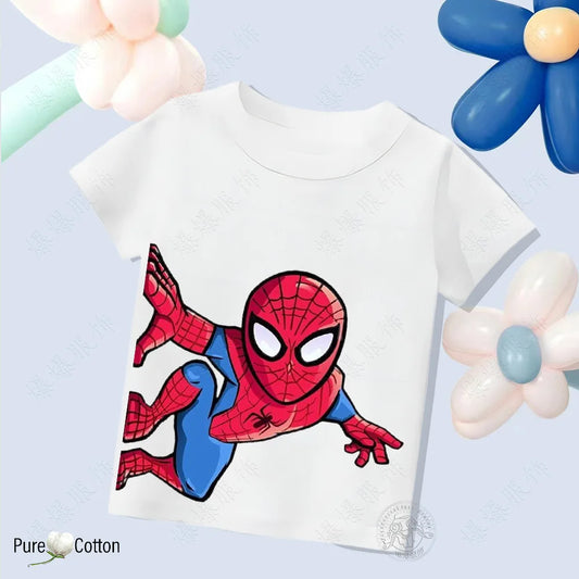 Children’s Pure Cotton Spider-Man T-Shirt