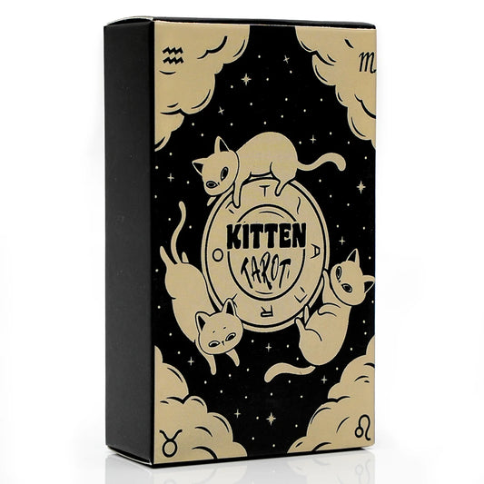 Kittens Tarot Card Deck – Adorable 78-Card Set for Fortune Telling & Cat Lovers