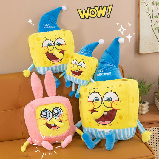 80CM Big Size Kawaii SpongeBob SquarePants Plushie