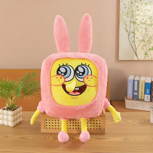 80CM Big Size Kawaii SpongeBob SquarePants Plushie